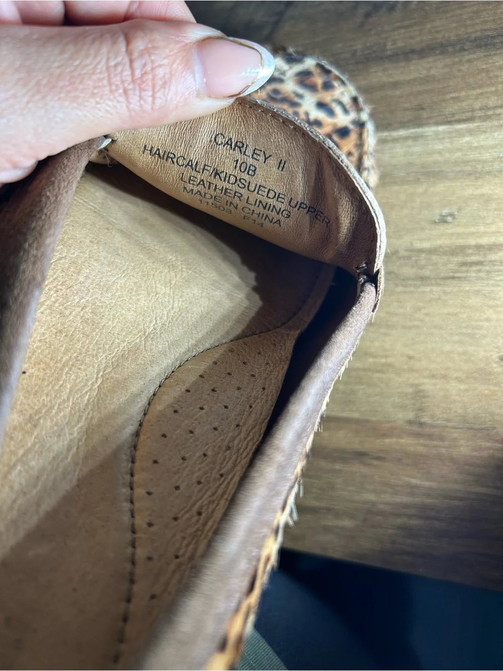 Ralph Lauren Leopard Print Driving Loafers - Brown/Tan